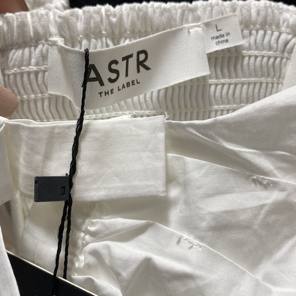 ASTR the Label Helia Sleeveless A-Line Dress White New - Picture 8 of 9